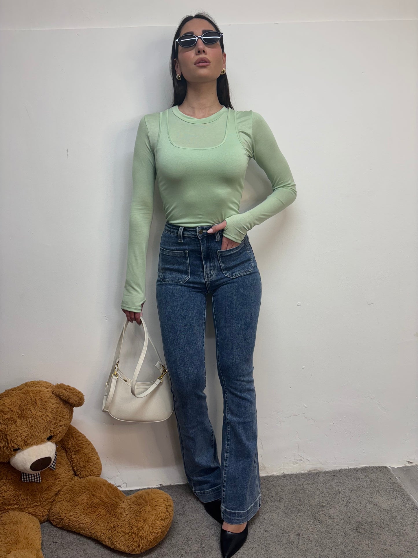 DENIM TASCA ZAMPA