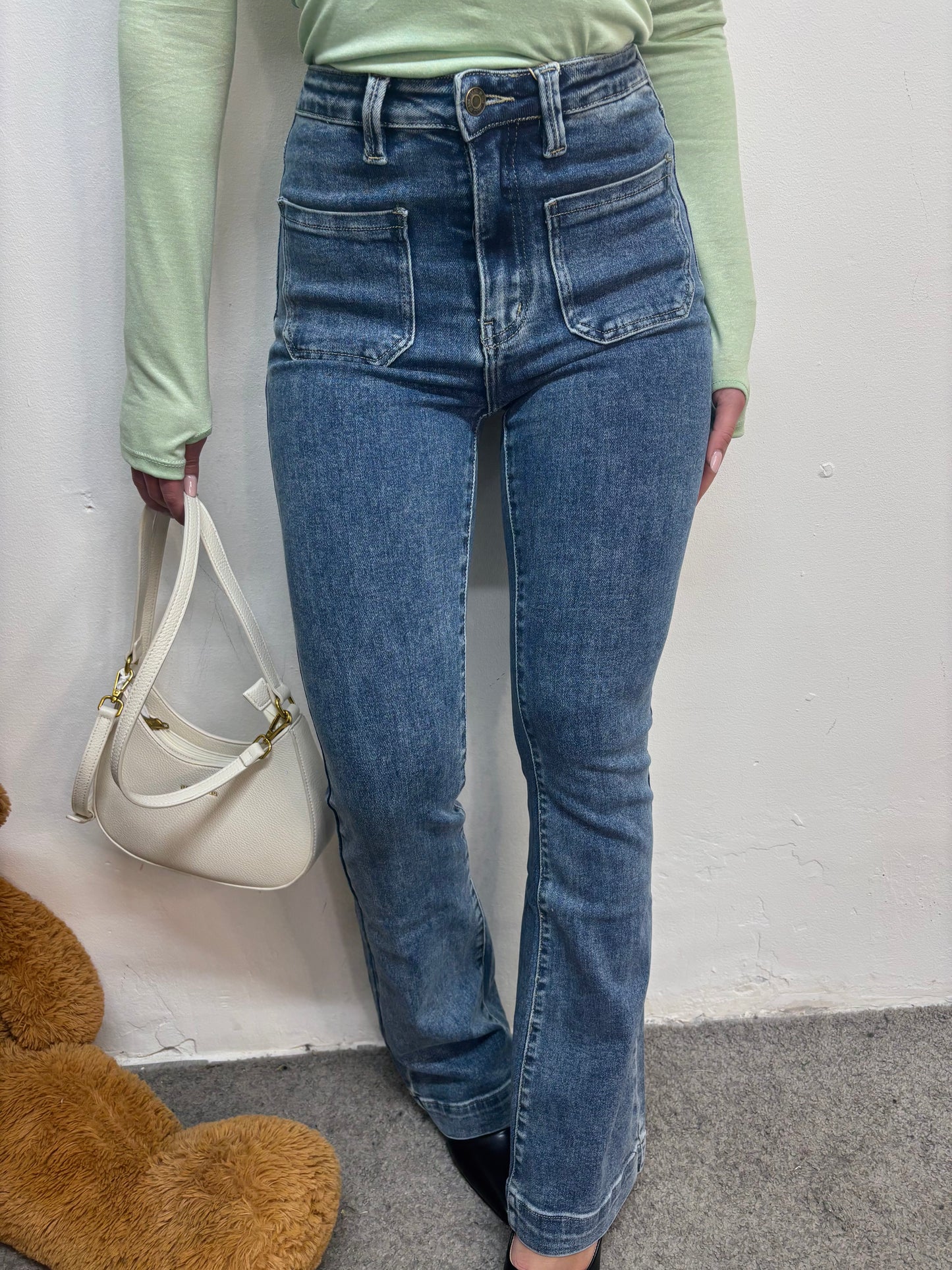 DENIM TASCA ZAMPA