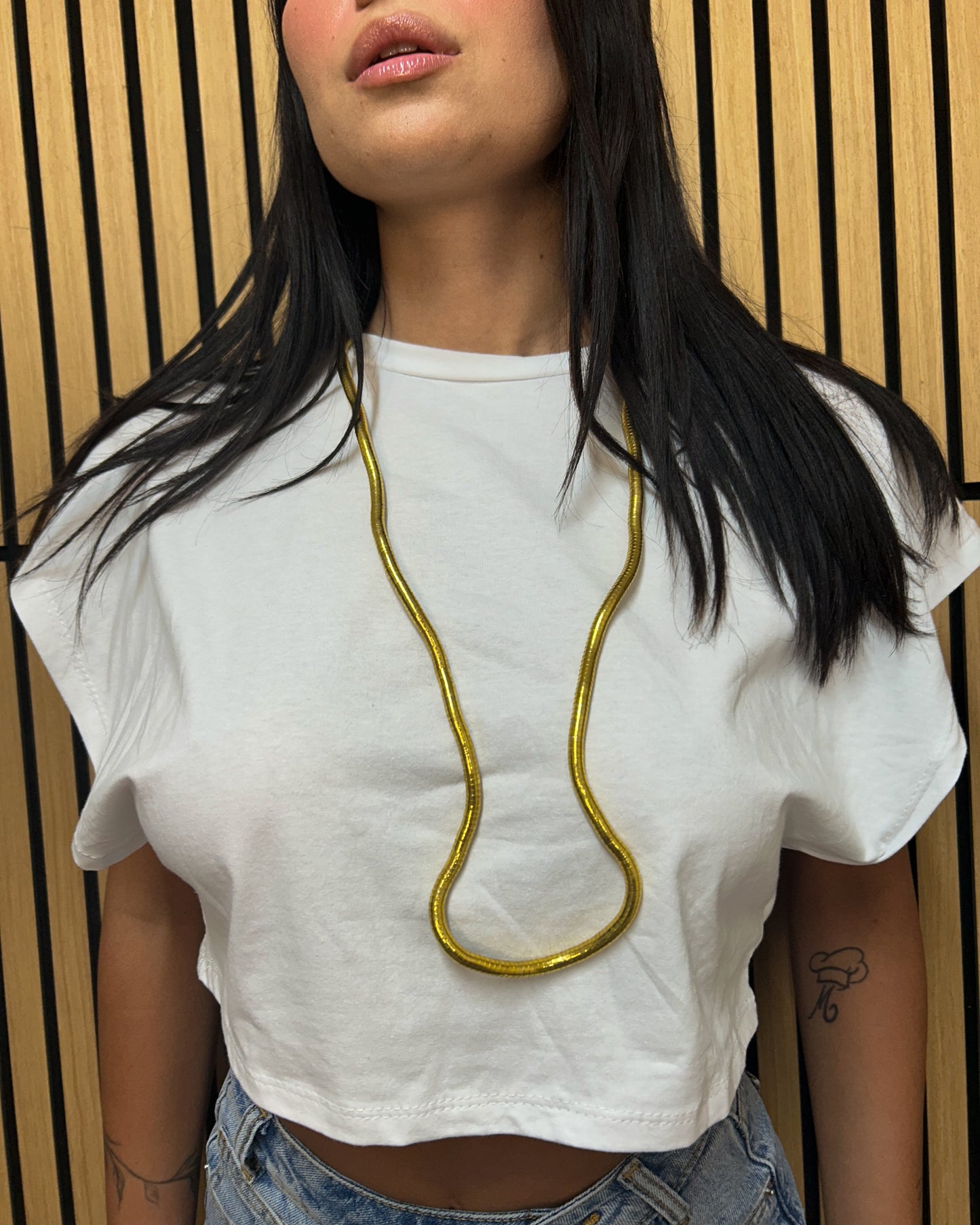 MAGLIA CROP COTTON