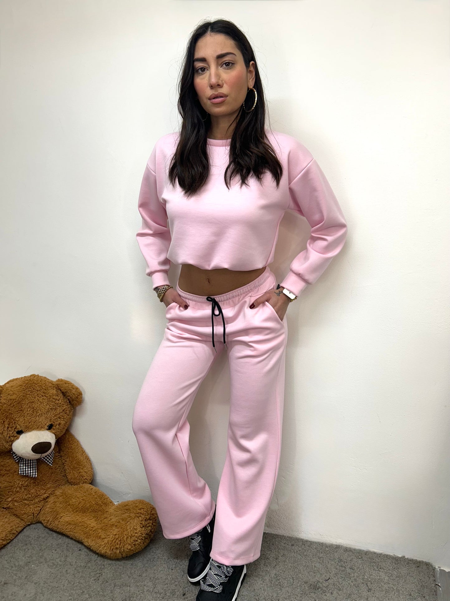 TUTA COMPLETA PALAZZO CROP