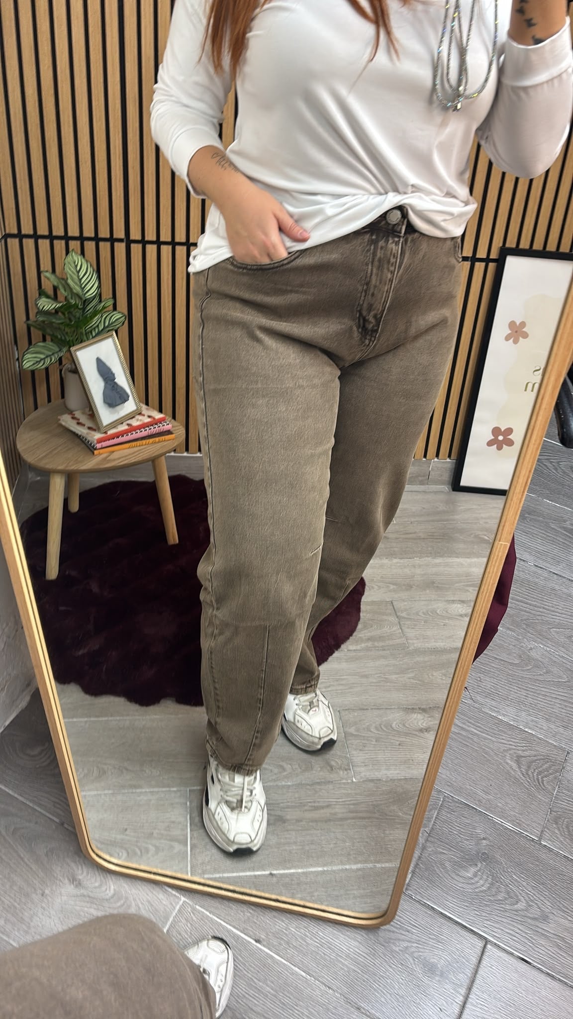 DENIM SABBIA CURVY